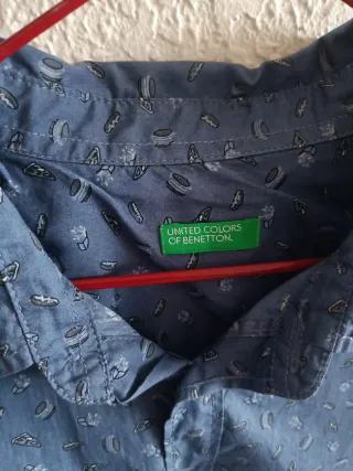 Camisa Benetton estampada