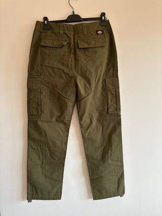 Pantaloni Cargo Dickies Uomo W30 Verde Oliva