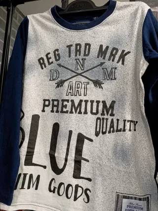 Lote 5 Camisetas Talla 12  Manga Larga