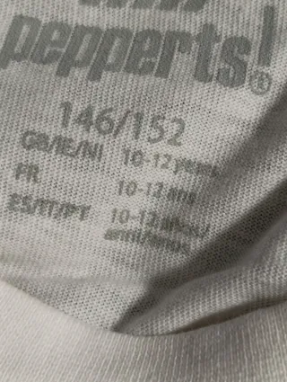 Lote 5 Camisetas Talla 12  Manga Larga