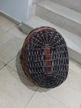 Cesta Mimbre Grande Asa