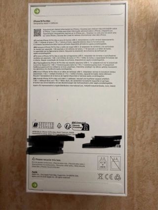 iPhone 16 Pro Max – 256GB – Nuevo y Precintado