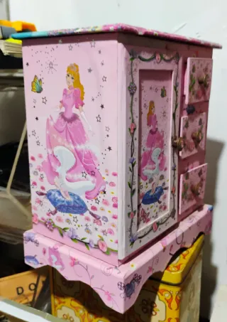 Armario Joyero Princesa Cenicienta