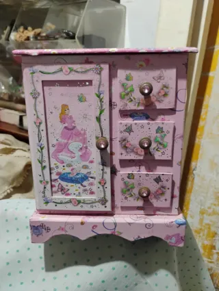 Armario Joyero Princesa Cenicienta