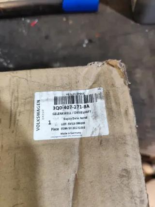 Palier delantero izquierdo Grupo BAG