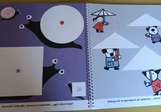 Libro ! A jugar con las formas, manitas !