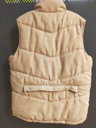 Chaleco infantil beige