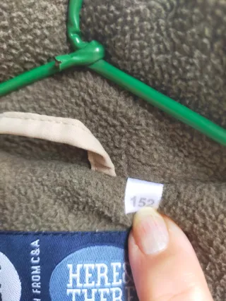 Chaleco infantil beige