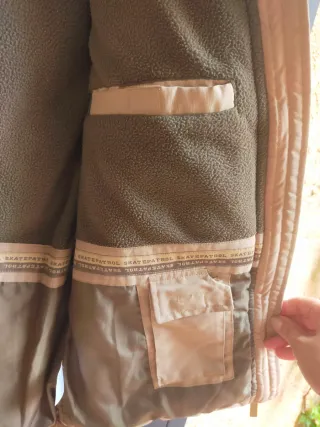 Chaleco infantil beige