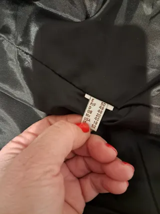 Chaqueta Punto Roma T.50 Negro