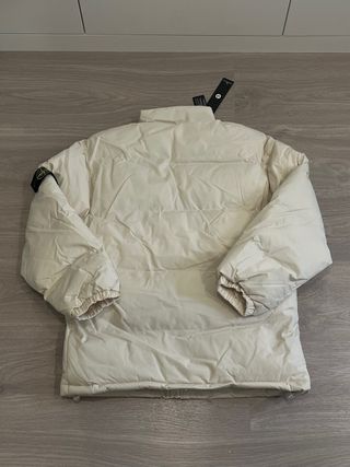 Abrigo sin capucha Stone Island color crema - S