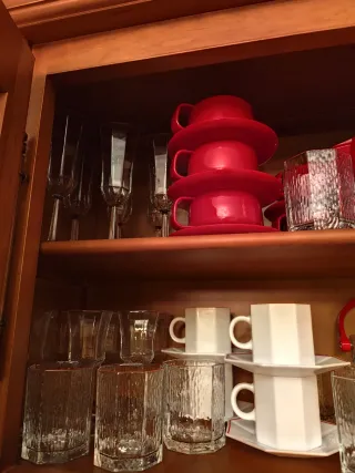 Colección Cristalería Yoplait Años 80