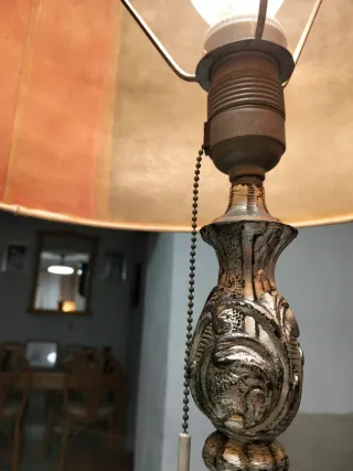 Lámpara de mesa vintage