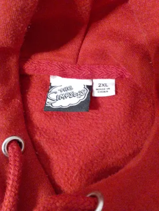 Sudadera retro de Homero Simpson nueva