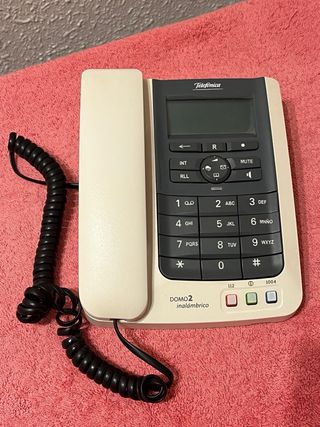 Teléfono Domo2 inalámbrico beige