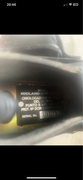 Radio CB Midland CTE 77/200