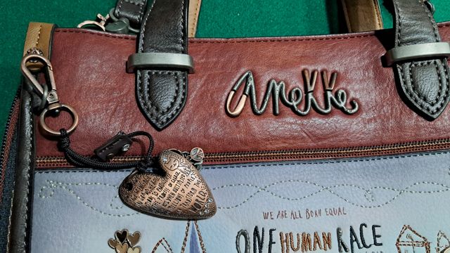 Bolso Anekke multicolor y marrón