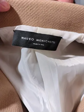 Cappotto Mauro Menichetti Beige