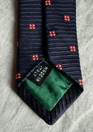 Corbata Zadi (Andrew's Ties, Milán) Seda Azul