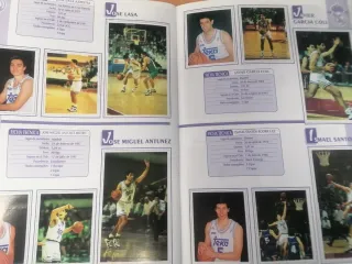 Álbum Cromos Real Madrid 1995 Completo