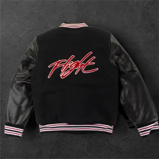 Giubbotto College Jordan Nero Rosso Taglia XS