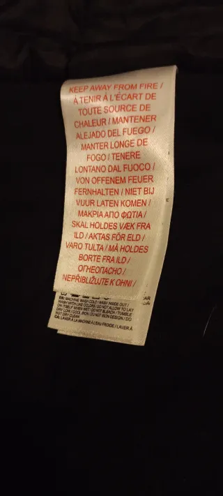 Giubbotto College Jordan Nero Rosso Taglia XS