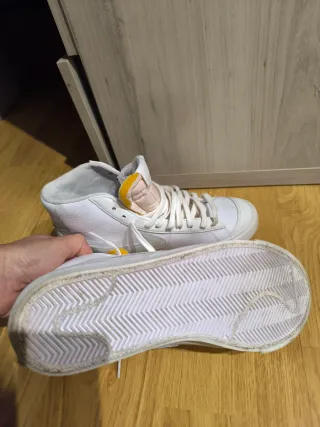 Zapatillas Nike Blancas y Rosas Talla 38