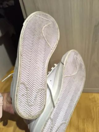 Zapatillas Nike Blancas y Rosas Talla 38