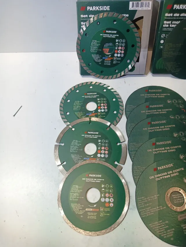 Lote Discos Radial PARKSIDE