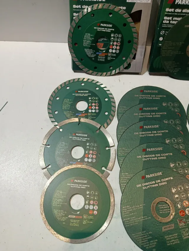 Lote Discos Radial PARKSIDE