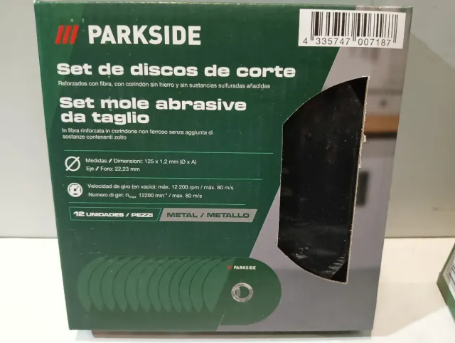 Lote Discos Radial PARKSIDE
