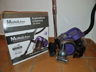 Aspiradora 1000 w sin bolsa ciclónica
