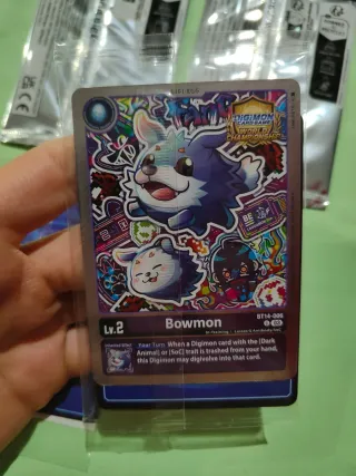 4x sobres Digimon Card Game promocionales Sellados