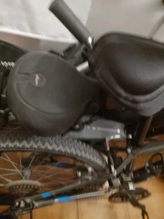 Bicicleta Rockrider Gris