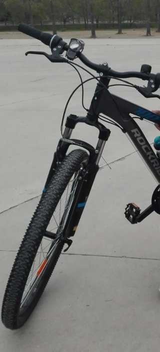Bicicleta Rockrider Gris