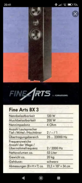 Par de altavoces Hi-Fi negros