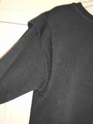 Vestido Sudadera Negro Talla M