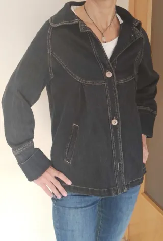 Chaqueta tejana mujer