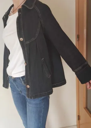 Chaqueta tejana mujer