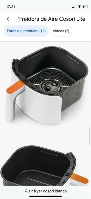 Freidora de Aire Cosori Lite Blanca