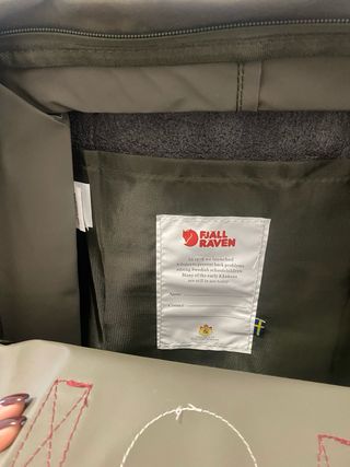 Zaino Fjallraven Kanken Verde Militare 16L