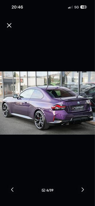 BMW M 240 i X-DRIVE M SPORT PRO COLOR MN THUNDERNG