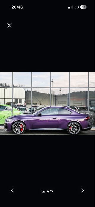 BMW M 240 i X-DRIVE M SPORT PRO COLOR MN THUNDERNG