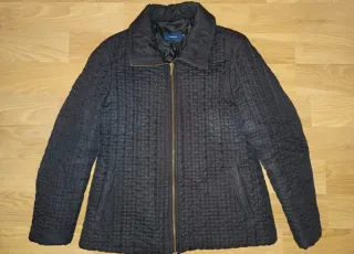 Cazadora acolchada marrón