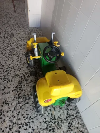Tractor Infantil John Deere con Pala