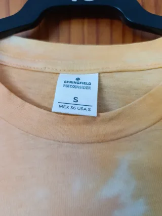 Camiseta Springfield Talla S Tie-Dye