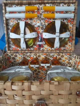 Cesta picnic vintage