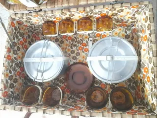 Cesta picnic vintage