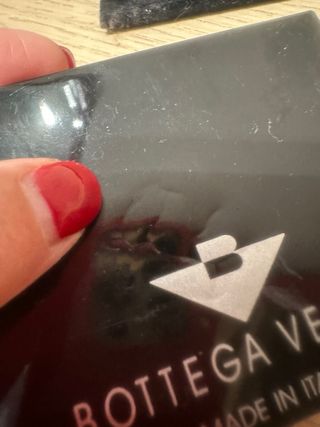 Espejo Bottega Veneta Negro vintage