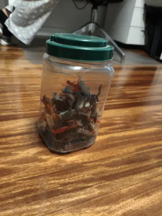 Lote animales pequeños plástico